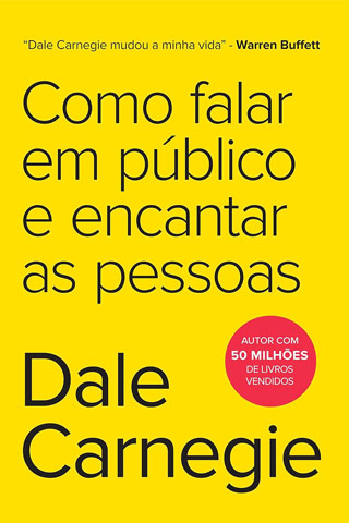 Capa do Livro Como Falar em Público e Encantar as Pessoas