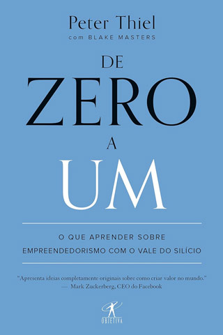 Capa do Livro De Zero a Um