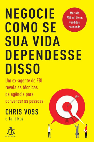 Capa do Livro Negocie Como Se Sua Vida Dependesse Disso