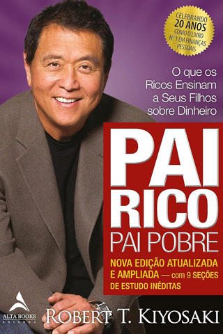 Capa do Livro Pai Rico, Pai Pobre