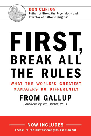 Capa do Livro Capa First, Break All the Rules (Português)