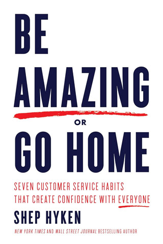 Capa do Livro Be Amazing or Go Home (resumo em Português)