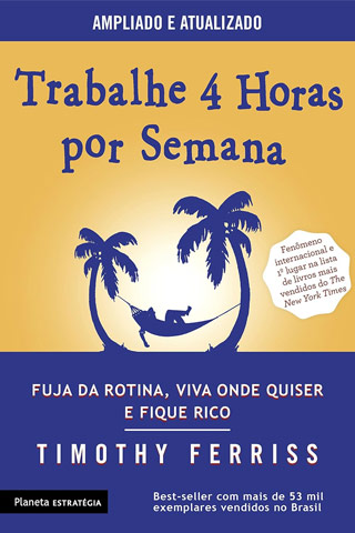 Capa do Livro Trabalhe 4 Horas por Semana