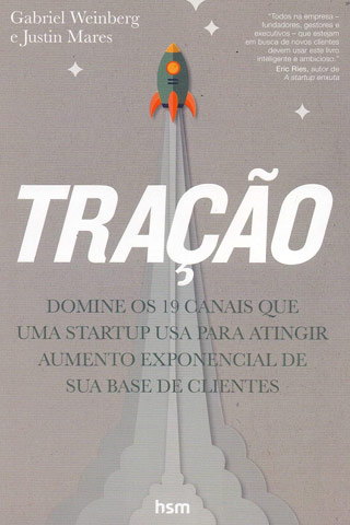 Capa do Livro Tração - Como Alcançar um Crescimento Explosivo de Clientes